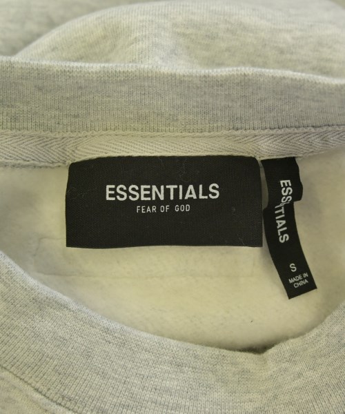 Fear of God ESSENTIALS（フィアオブゴッド　エッセンシャルス）スウェット グレー サイズ:S メンズ/2200682481052
