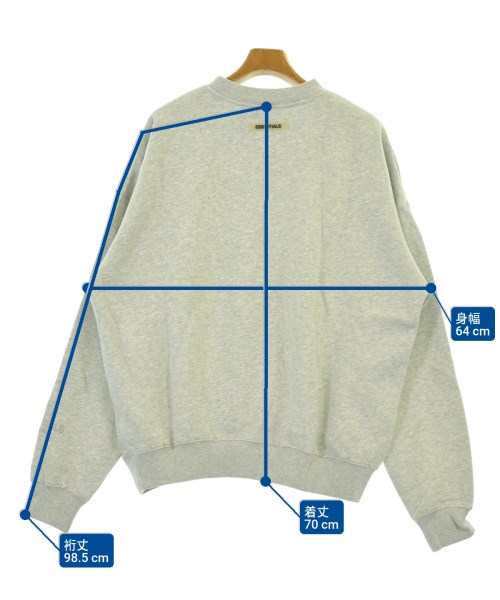 Fear of God ESSENTIALS（フィアオブゴッド　エッセンシャルス）スウェット グレー サイズ:S メンズ/2200682481052
