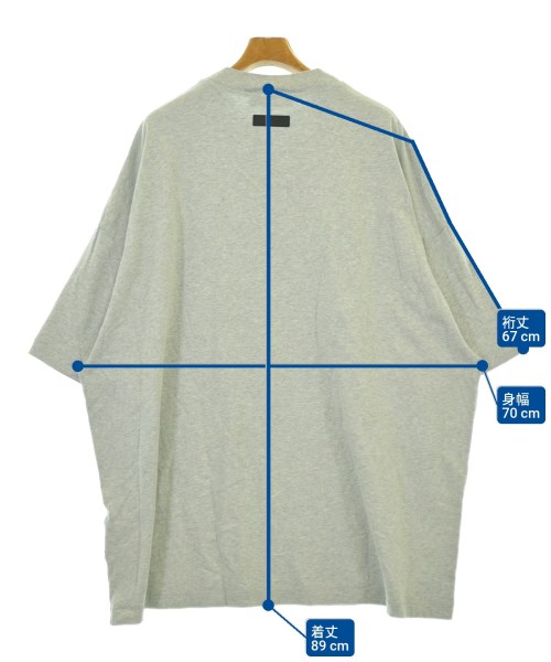 Fear of God ESSENTIALS（フィアオブゴッド　エッセンシャルス）Tシャツ・カットソー グレー サイズ:XL メンズ/2200678508022