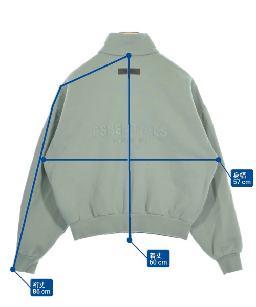 Fear of God ESSENTIALS（フィアオブゴッド　エッセンシャルス）スウェット 緑 サイズ:S レディース/2200685455074