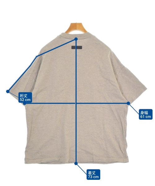 Fear of God ESSENTIALS（フィアオブゴッド　エッセンシャルス）Tシャツ・カットソー ベージュ サイズ:XS メンズ/2200685883129