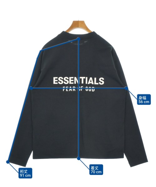 Fear of God ESSENTIALS（フィアオブゴッド　エッセンシャルス）Tシャツ・カットソー 黒 サイズ:XS メンズ/2200672945809