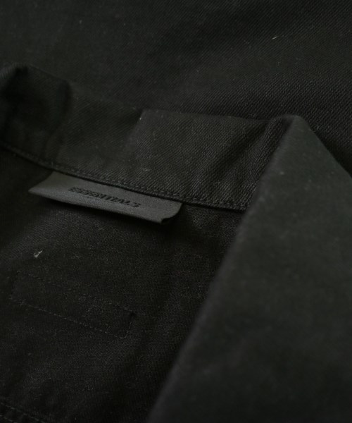 Fear of God ESSENTIALS（フィアオブゴッド　エッセンシャルス）デニムジャケット 黒 サイズ:XL メンズ/2200688020019