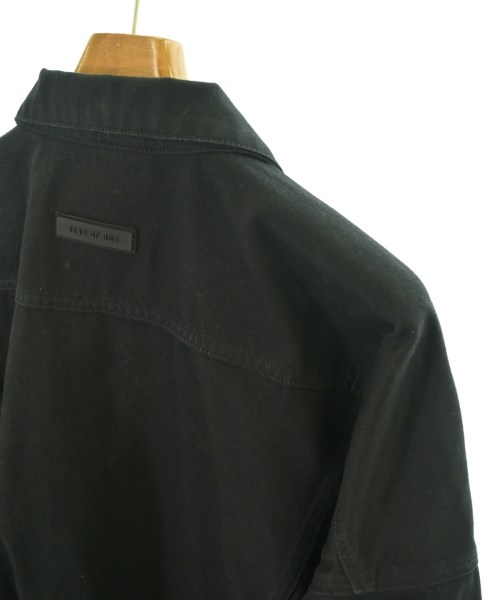 Fear of God ESSENTIALS（フィアオブゴッド　エッセンシャルス）デニムジャケット 黒 サイズ:XL メンズ/2200688020019