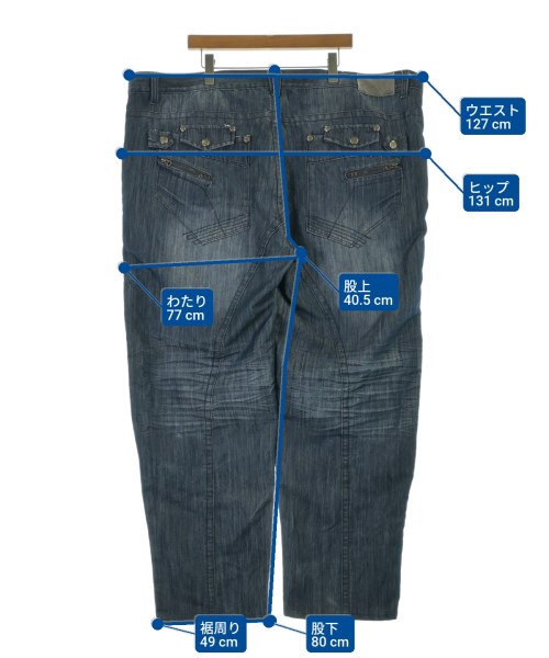 -（ソノタ）デニムパンツ 紺 サイズ:50(XXL位) メンズ/2200596690540