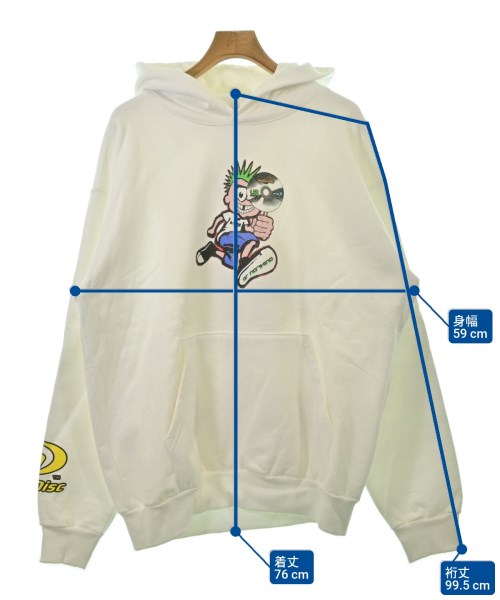 -（ソノタ）パーカー 白 サイズ:L メンズ/2200624931010