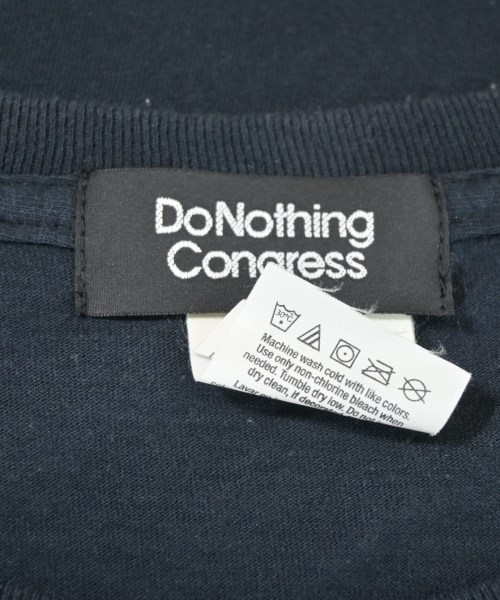 DONOTHING CONGRESS（ドゥーナッシングコングレス）Tシャツ・カットソー 黒 サイズ:L メンズ/2200698231054