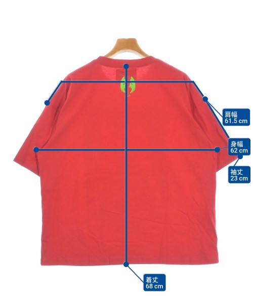 -（ソノタ）Tシャツ・カットソー 赤 サイズ:XL メンズ/2200646234250