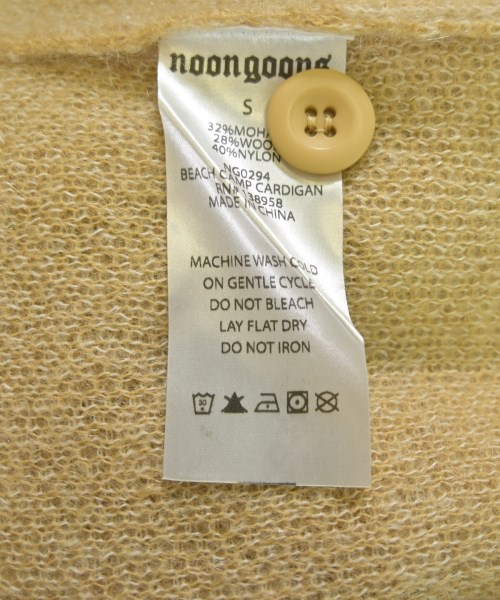NOON GOONS（ヌーングーンズ）カーディガン ベージュ サイズ:S メンズ/2200715884096