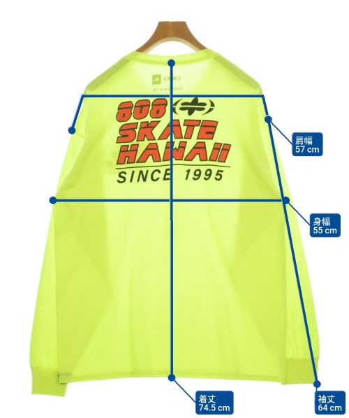 -（ソノタ）Tシャツ・カットソー 黄 サイズ:XL メンズ/2200651491136