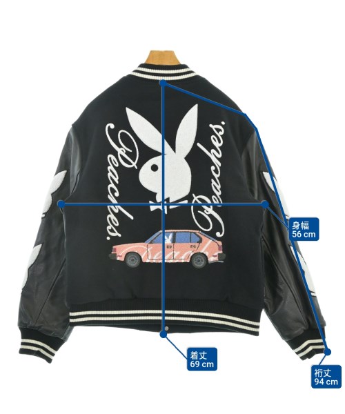 Peaches.（ピーチズ）スタジャン 黒 サイズ:XL メンズ/2200653253046