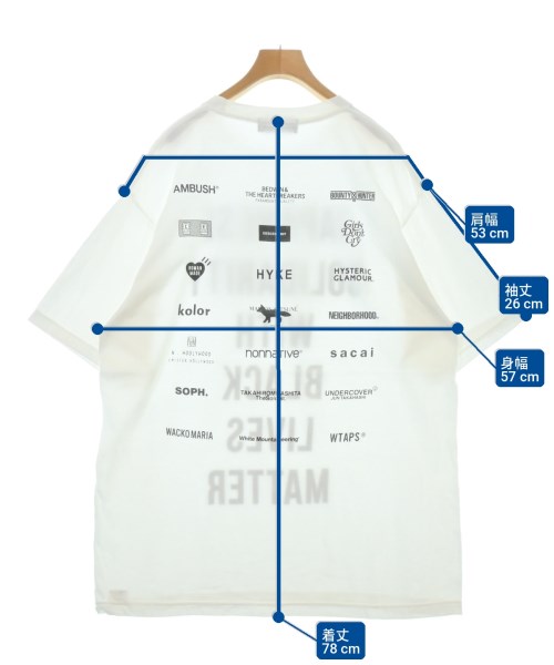 HUMAN MADE（ヒューマンメイド）Tシャツ・カットソー 白 サイズ:2XL メンズ/2200699944175