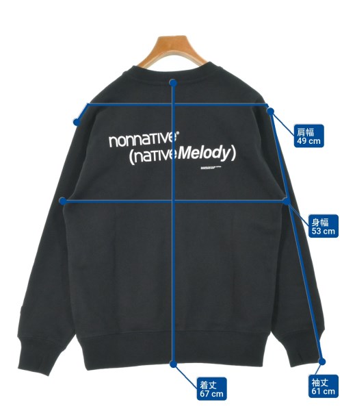 -（ソノタ）スウェット 黒 サイズ:M メンズ/2200635169020