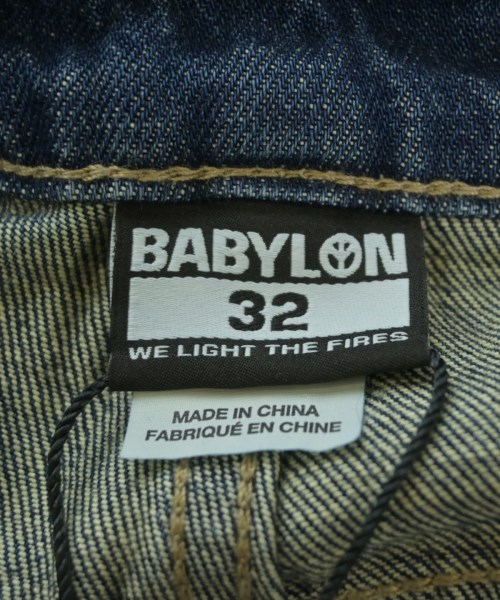 BABYLON LA（バビロンエルエー）デニムパンツ 青 サイズ:32(L位) メンズ/2200720380026