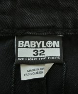 BABYLON LA（バビロンエルエー）デニムパンツ 黒 サイズ:32(L位) メンズ/2200720380033