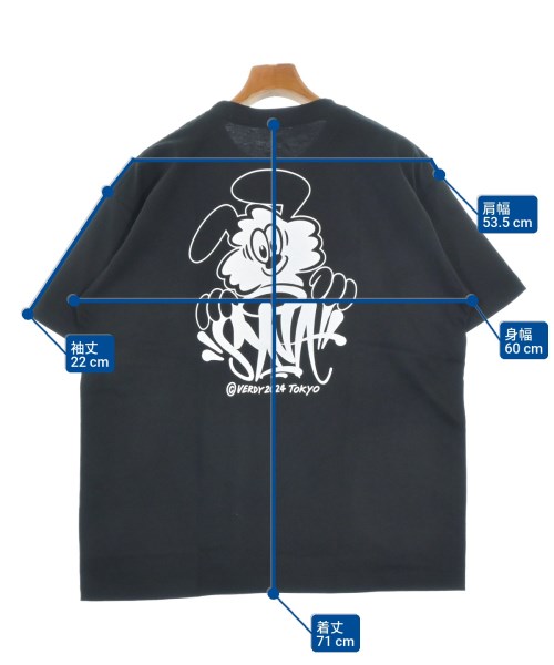 -（ソノタ）Tシャツ・カットソー 黒 サイズ:XL メンズ/2200675465151