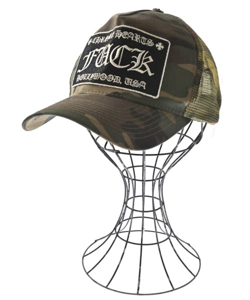 CHROME HEARTS(クロムハーツ)キャップ 緑 サイズ:4/2200574150066