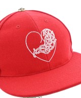 CHROME HEARTS（クロムハーツ）キャップ 赤 サイズ:60.6 メンズ/2200541282028