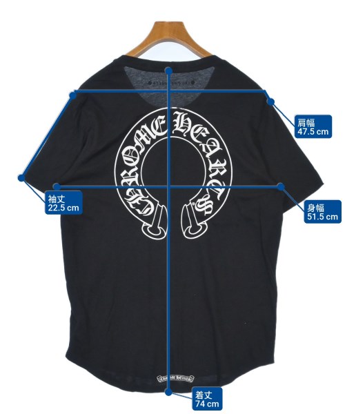 CHROME HEARTS（クロムハーツ）Tシャツ・カットソー 黒 サイズ:L メンズ/2200610167034