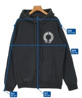 CHROME HEARTS（クロムハーツ）パーカー 黒 サイズ:XL メンズ/2200612678071