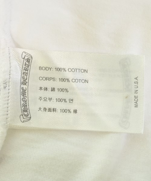 CHROME HEARTS（クロムハーツ）Tシャツ・カットソー 白 サイズ:S メンズ/2200620435048