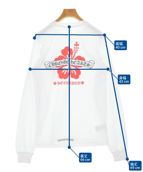 CHROME HEARTS（クロムハーツ）Tシャツ・カットソー 白 サイズ:S メンズ/2200620435048