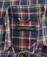 CHROME HEARTS（クロムハーツ）カジュアルシャツ 紺 サイズ:-(M位) メンズ/2200569004152