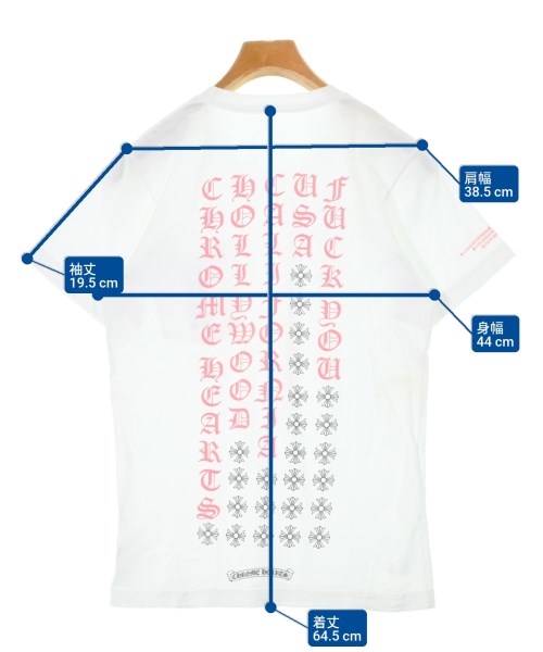 CHROME HEARTS（クロムハーツ）Tシャツ・カットソー 白 サイズ:S メンズ/2200674636019