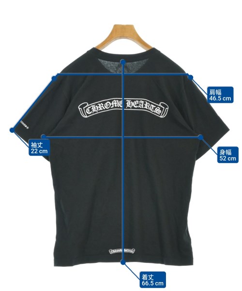 CHROME HEARTS（クロムハーツ）Tシャツ・カットソー 黒 サイズ:L メンズ/2200675249010