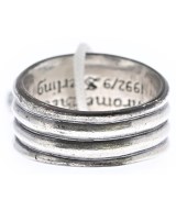 CHROME HEARTS（クロムハーツ）リング シルバー サイズ:24 メンズ/2200677458205