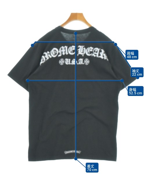 CHROME HEARTS（クロムハーツ）Tシャツ・カットソー 黒 サイズ:L メンズ/2200716151111