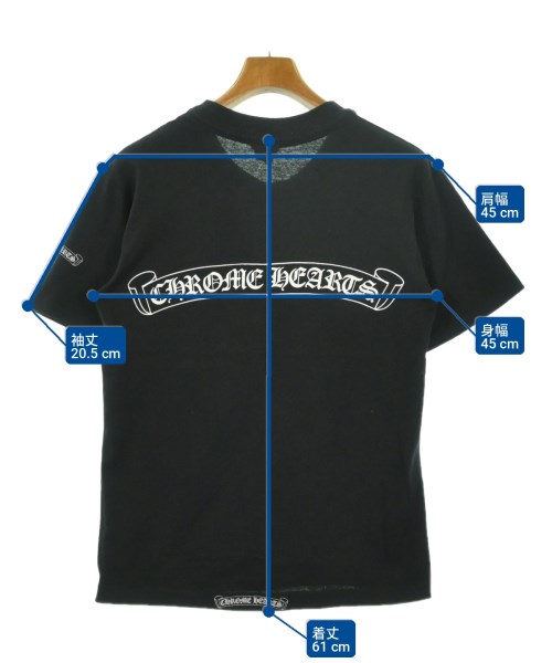 CHROME HEARTS（クロムハーツ）Tシャツ・カットソー 黒 サイズ:S メンズ/2200718027018