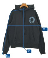 CHROME HEARTS（クロムハーツ）パーカー 黒 サイズ:S メンズ/2200718889029