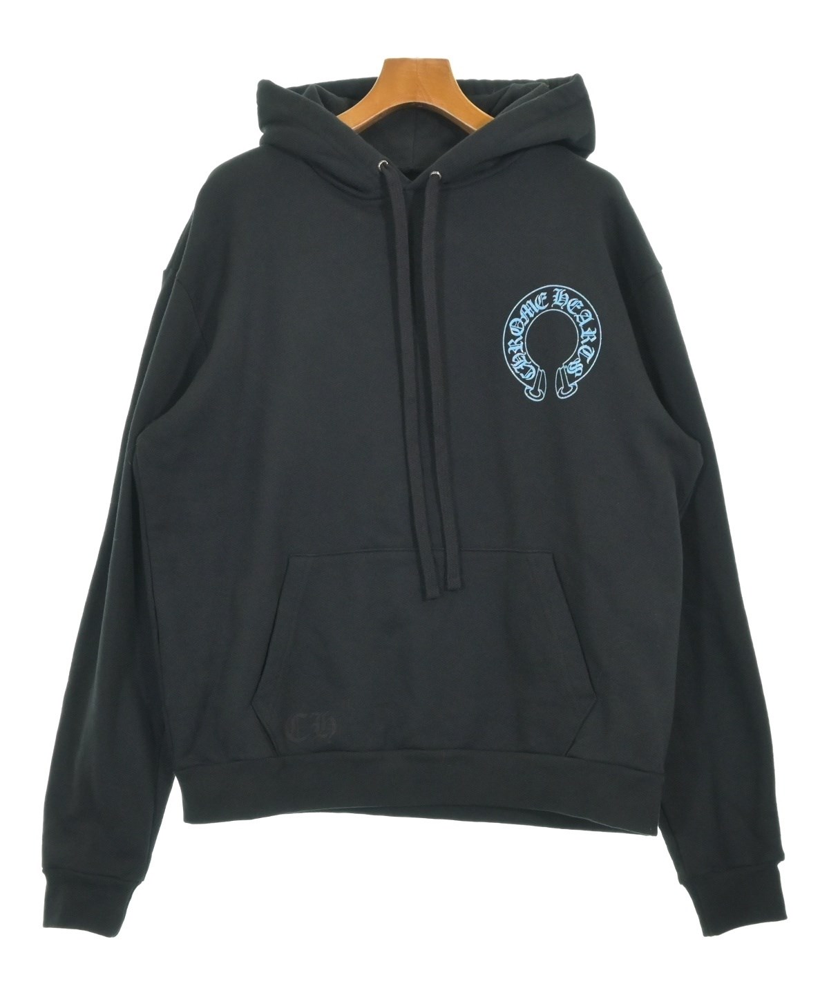 CHROME HEARTS（クロムハーツ）パーカー 黒 サイズ:S メンズ