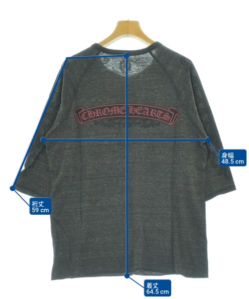 CHROME HEARTS（クロムハーツ）Tシャツ・カットソー グレー サイズ:L メンズ/2200709381372