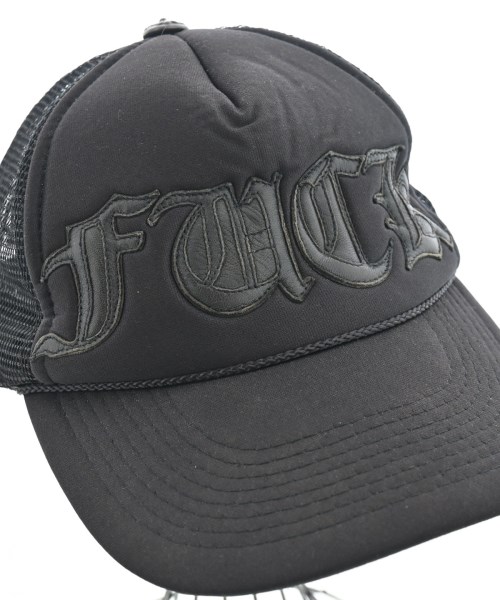 CHROME HEARTS（クロムハーツ）キャップ 黒 サイズ:F メンズ/2200669838039