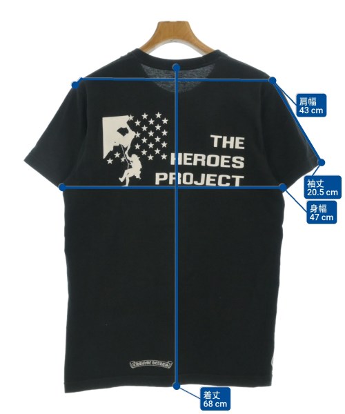 CHROME HEARTS（クロムハーツ）Tシャツ・カットソー 黒 サイズ:M メンズ/2200669964028