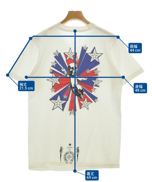 CHROME HEARTS（クロムハーツ）Tシャツ・カットソー 白 サイズ:M メンズ/2200669964035