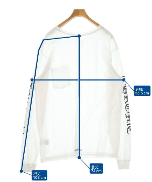CHROME HEARTS（クロムハーツ）Tシャツ・カットソー 白 サイズ:XL メンズ/2200722348017