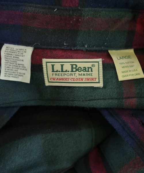 L.L.Bean（エルエルビーン）カジュアルシャツ 緑 サイズ:L メンズ/2200636047044