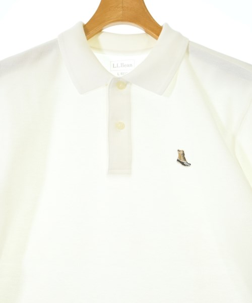 L.L.Bean（エルエルビーン）ポロシャツ 白 サイズ:L メンズ/2200642489043