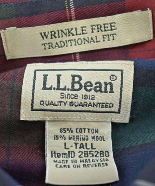 L.L.Bean（エルエルビーン）カジュアルシャツ 紺 サイズ:L メンズ/2200627918353