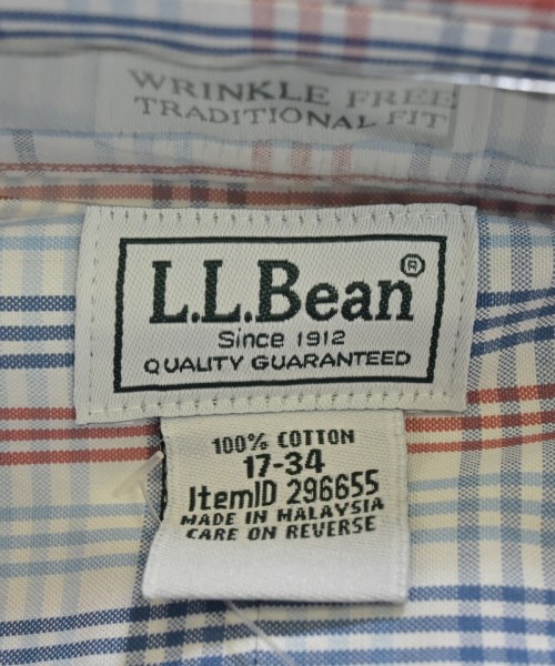L.L.Bean（エルエルビーン）カジュアルシャツ 白 サイズ:17(XXL位) メンズ/2200627918698