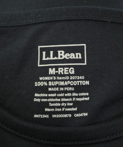 L.L.Bean（エルエルビーン）Tシャツ・カットソー 黒 サイズ:M レディース/2200625693030