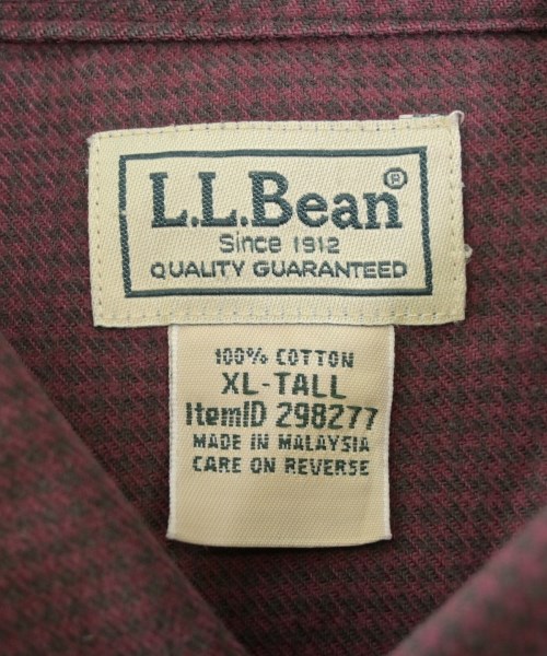 L.L.Bean（エルエルビーン）カジュアルシャツ 赤 サイズ:XL メンズ/2200627490125
