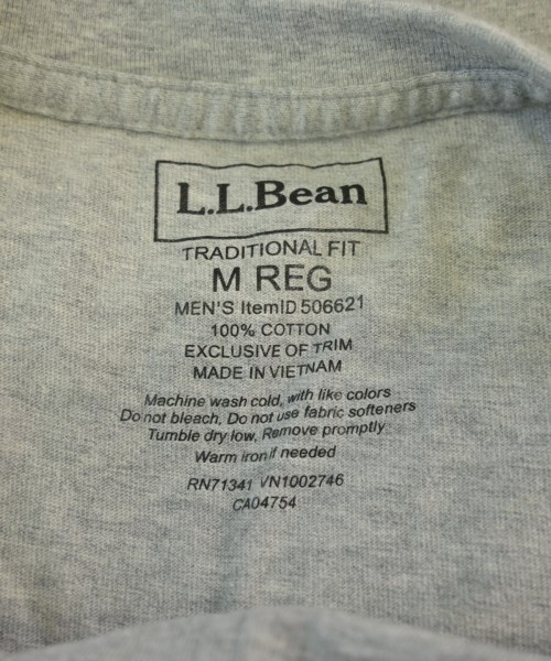 L.L.Bean（エルエルビーン）Tシャツ・カットソー グレー サイズ:M メンズ/2200618244089