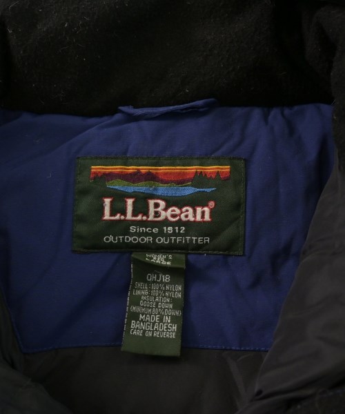 L.L.Bean（エルエルビーン）ダウンジャケット/ダウンベスト 青 サイズ:L メンズ/2200634431050