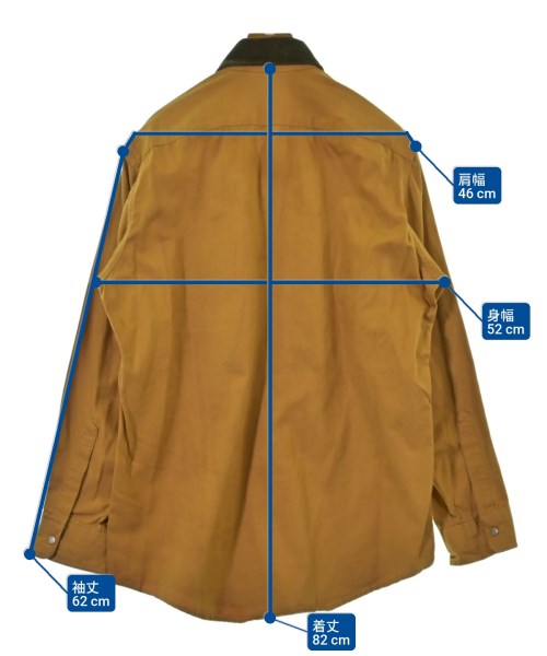 L.L.Bean（エルエルビーン）カジュアルシャツ 黄 サイズ:M メンズ/2200615864020
