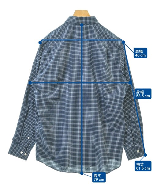 L.L.Bean（エルエルビーン）カジュアルシャツ 紺 サイズ:M メンズ/2200608670034