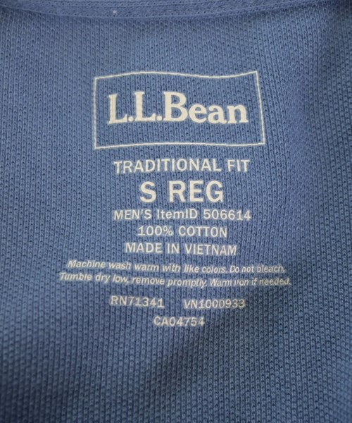 L.L.Bean（エルエルビーン）ポロシャツ 青 サイズ:S メンズ/2200609836101